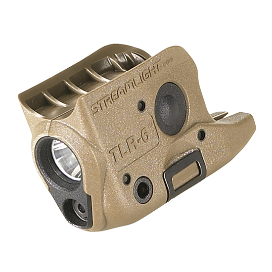 STREAM TLR6 WHITE LED RD LASER GLOCK 42 43 FDE