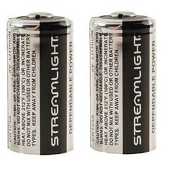 STREAM LITHIUM 3 VOLT 2PK BATTERIES CR123A