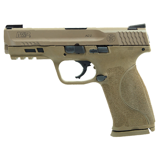 SW M&P9 M2.0 TRUGLO TFX 9MM 4.25" FDE NS NTS 17R