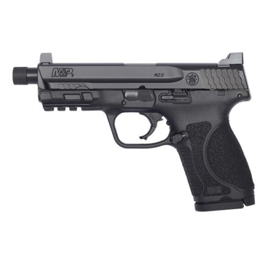 SW M&P9 M2.0 COMPACT 9MM 4.625" TB NTS HFS 2 10RD