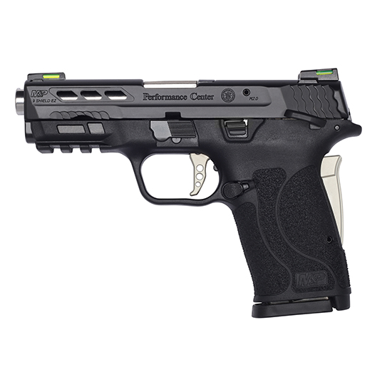 SW PC M&P9 SHIELD EZ 9MM 3.8" SILVER PORTED TS 8R