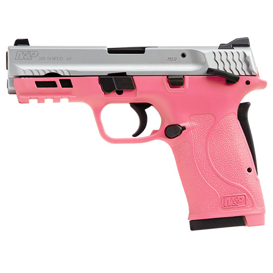 SW M&P380 SHIELD EZ PINK SATIN SILVER 380ACP 3.6"