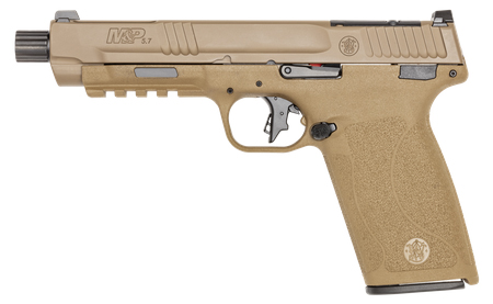 SW M&P 5.7 5.7X28MM FDE 5" TB OR NTS 22RD