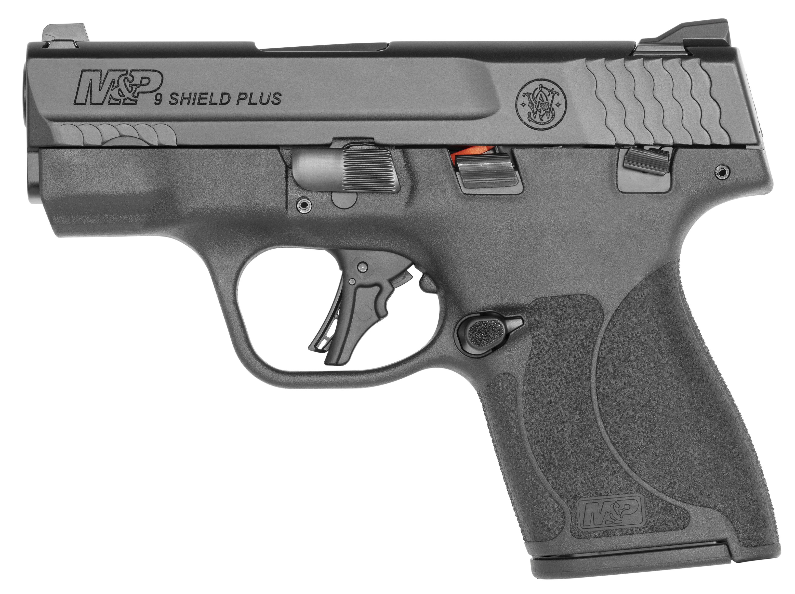 SW M&P9 SHIELD PLUS 9MM 3.1" TS BLK 10RD