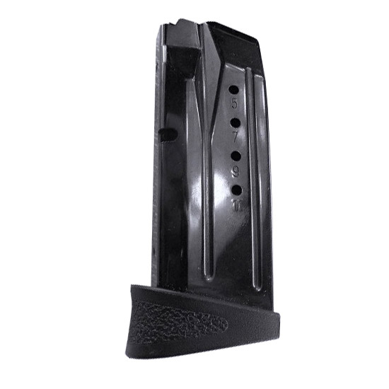 SW MAG M&P9 9MM COMPACT 12RD FINGER REST BLK