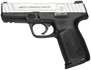 SW SD9VE 9MM 4" SS TWO TONE NTS RAIL 2 16RD