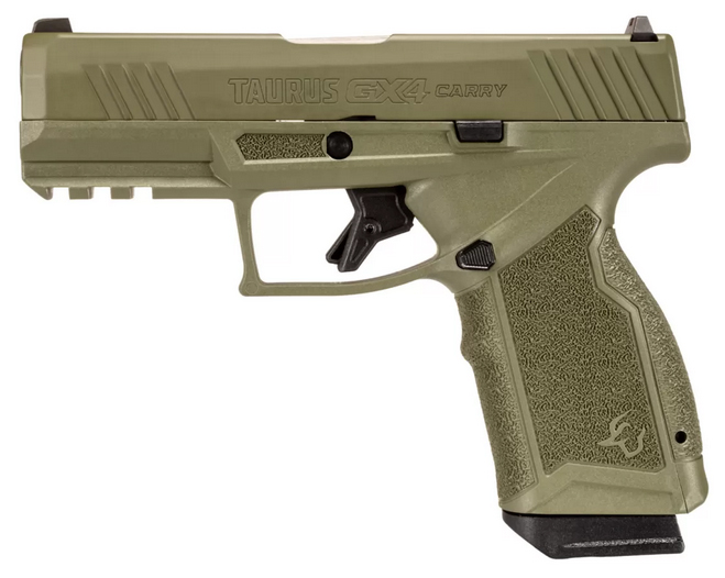 TAU GX4 CARRY 9MM 3.7" GREEN 2 15RD