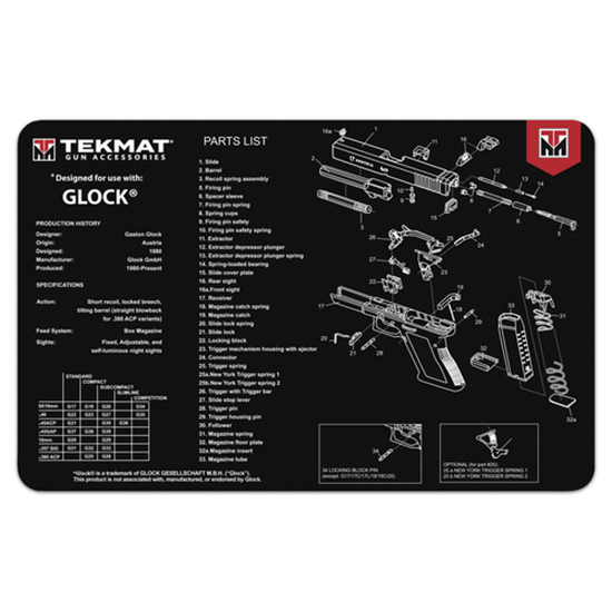 TEKMAT GUN CLEANING MAT GLOCK