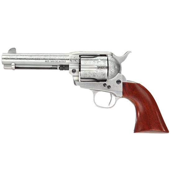 TF UBERTI 1873 CATTLEMAN 45LC 4.75" WHITE ENG