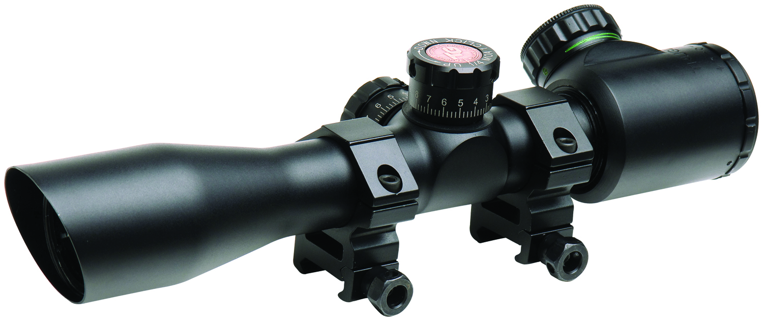 TRUGLO SCOPE TAC 4X32 W/RINGS