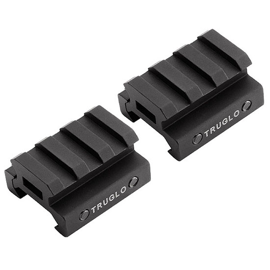 TRUGLO AR RISER MOUNT PICATINNY 2PC