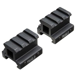 TRUGLO RISER MOUNT 3/4" PICATINNY 2PC