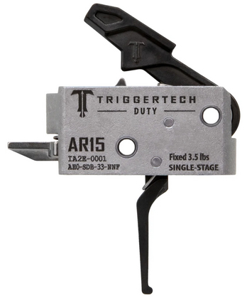 TT AR15 TRIGGER BLK DUTY FLAT SINGLE STAGE 3.5