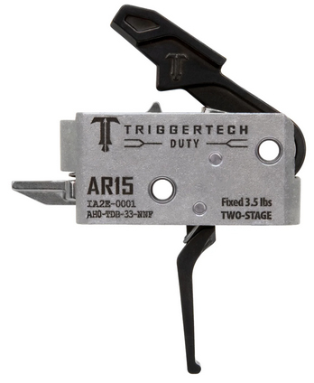 TT AR15 TRIGGER BLK DUTY FLAT TWO STAGE 3.5