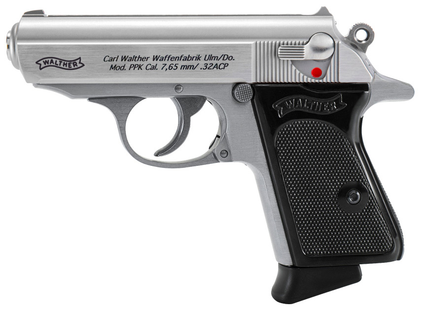 WAL PPK 32ACP 3.3" SS 2 6RD