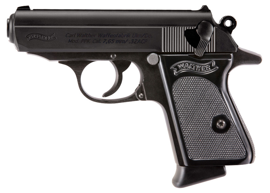 WAL PPK 32ACP 3.3" BLK 2 6RD