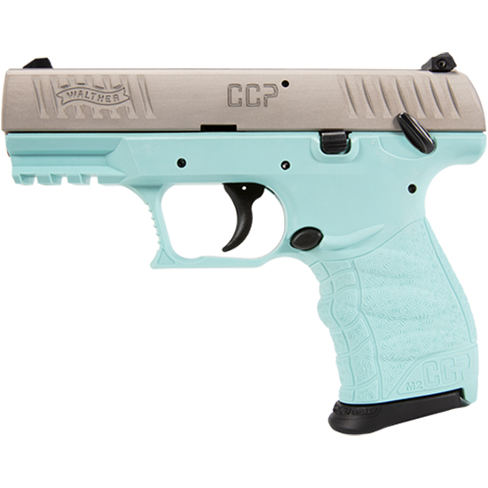 WAL CCP M2 380ACP 3.54" ANGEL BLUE SS 8RD