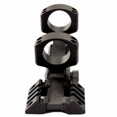 WAR 1 PIECE TACTICAL RAMP MOUNT 1" BLK