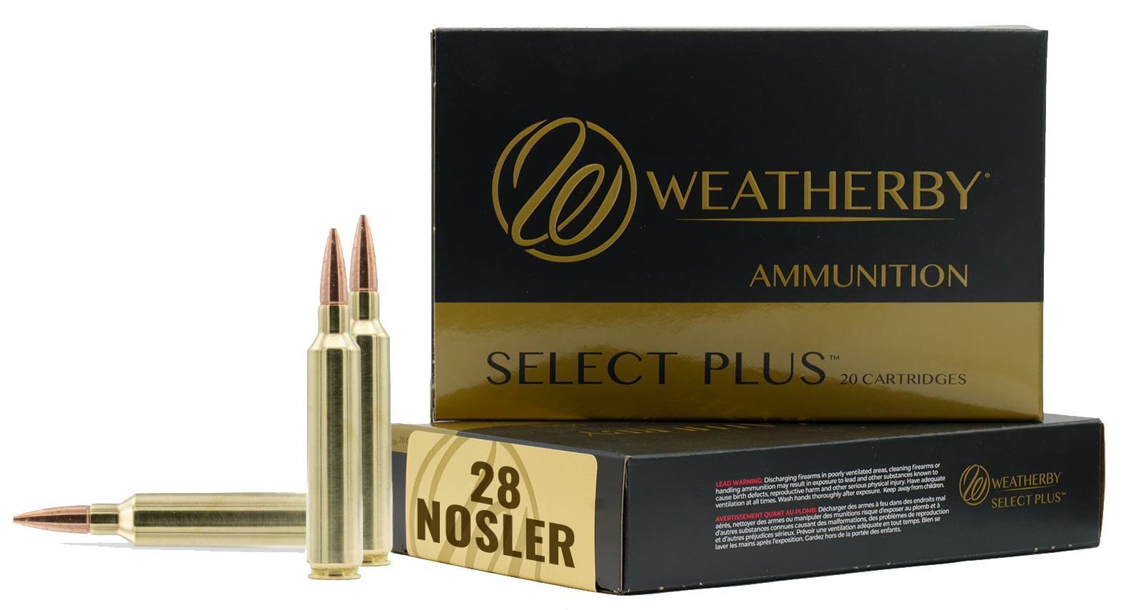 WBY AMMO 28NOS 163GR HAMMER CUSTOM 20/10