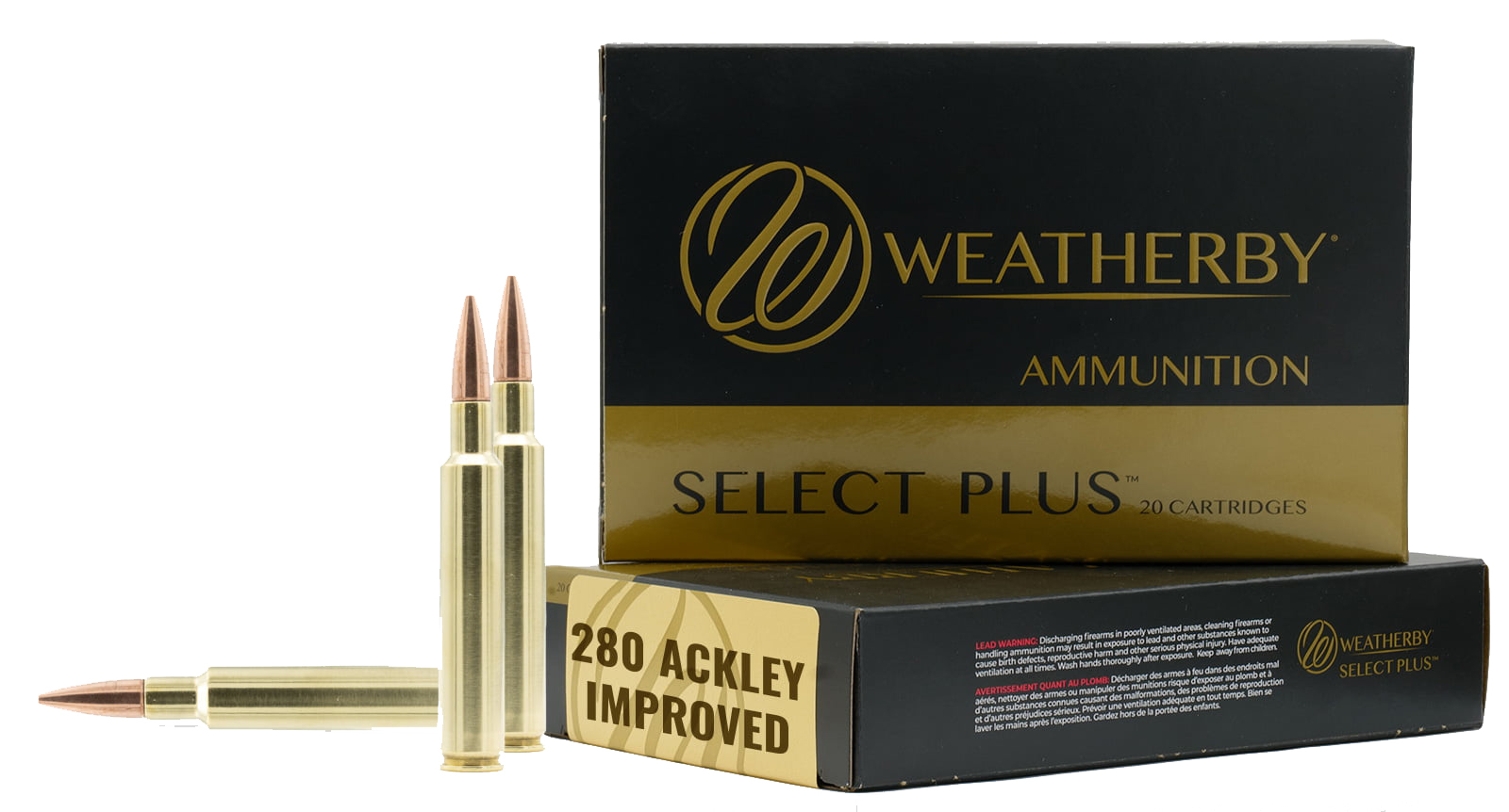 WBY AMMO 280ACK IMP 175GR ELITE HUNTER 20/10