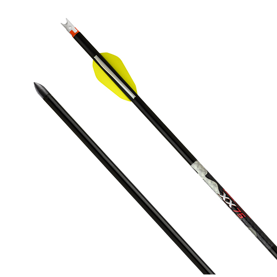 WICKED RIDGE XX75 ALUM ARROWS 20" WHITE 6PK