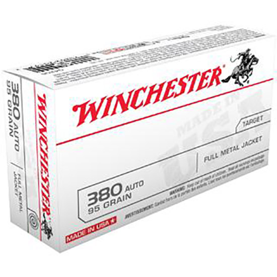 WIN USA 380ACP 95GR FMJ 50/10