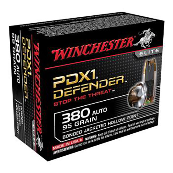 WIN PDX1 DEFENDER 380ACP 95GR 20/10