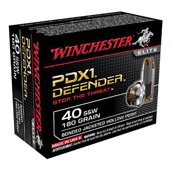 WIN PDX1 DEFENDER 40SW 180GR 20/10