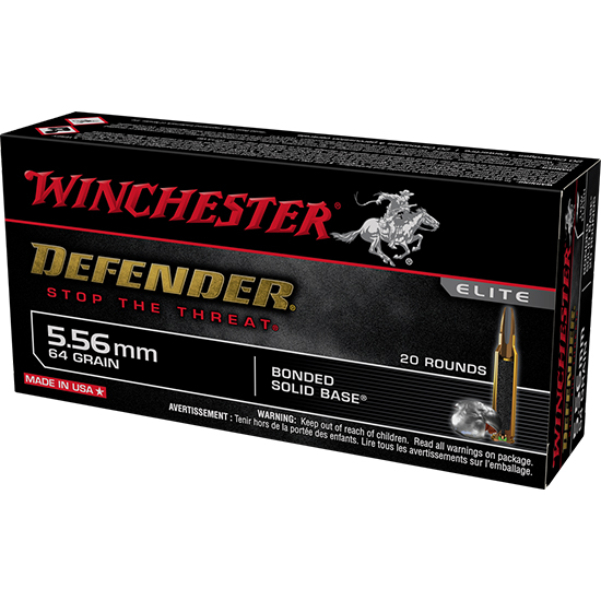 WIN DEFENDER 5.56NATO 64GR SB 20/10