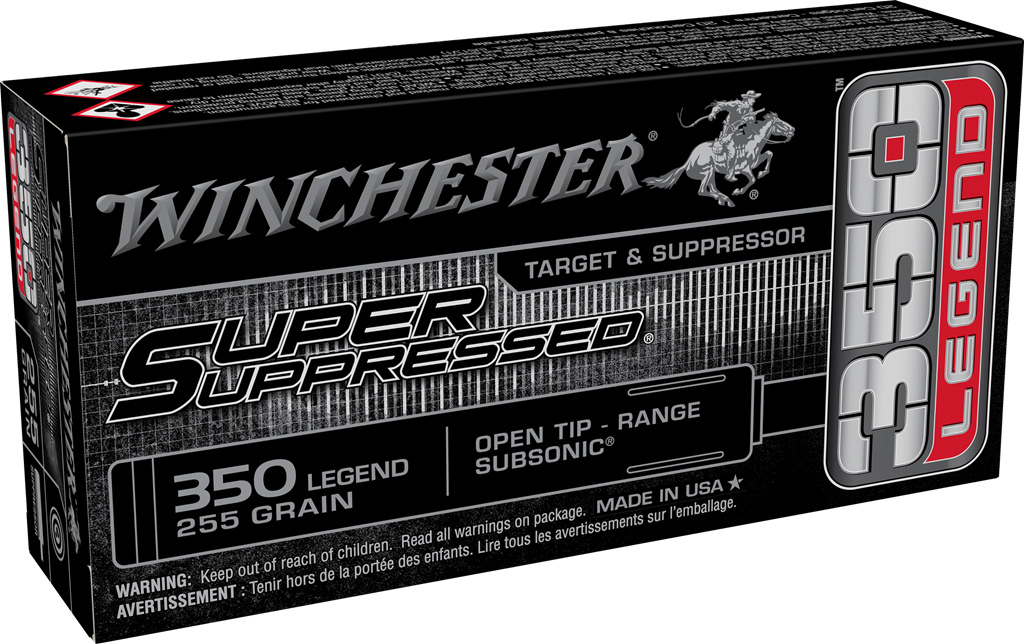 WIN SUPER SUPPRESSED 350LEG 255GR OT 20/10