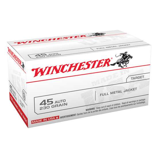 WIN USA 45ACP 230GR FMJ VALUE PACK 100/5