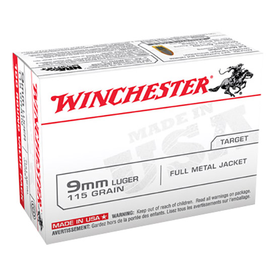 WIN USA 9MM 115GR FMJ 100/10 (1050)