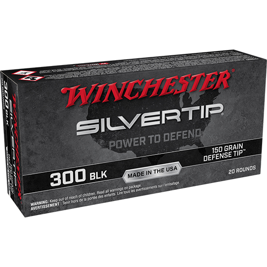 WIN SILVERTIP DEFENSE 300BLK 150GR 20/10