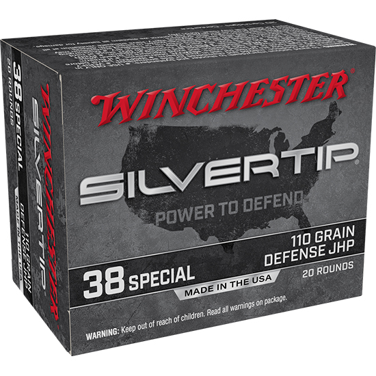 WIN SILVERTIP 38SPL 110GR STHP 20/10