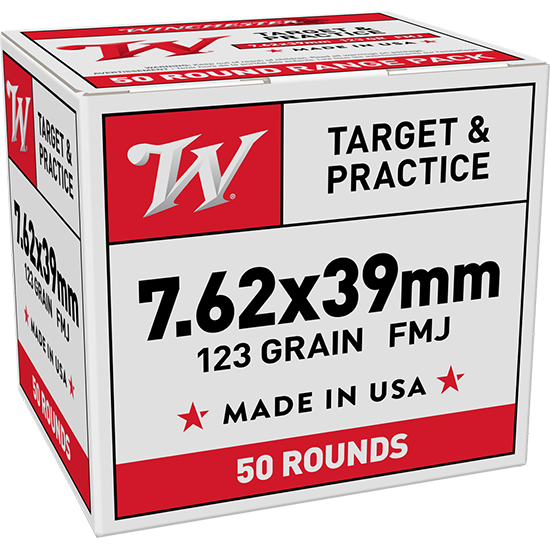 WIN LC 7.62X39 123GR FMJ 50RD BULK 50/10