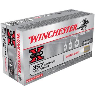 WIN WINCLEAN 357MAG 125GR JFP 50/10