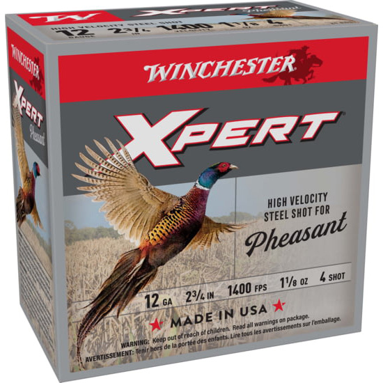 WIN XPERT HV STEEL PHST 12GA 2.75" 1-1/8OZ #4 25