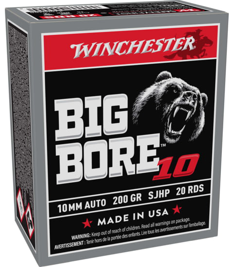 WIN BIGBORE 10MM 200GR JSP 20/10