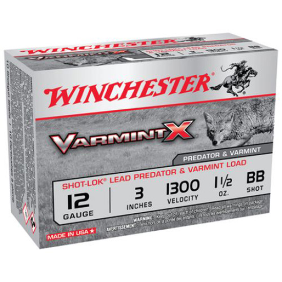 WIN VARMINT-X 12GA 3" BB 10/10