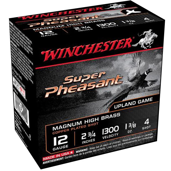 WIN SUPER PHT 12GA 2.75" 1-3/8OZ #4 25/10