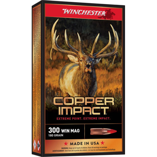 WIN COPPER IMPACT 300WIN 180GR LF 20/10