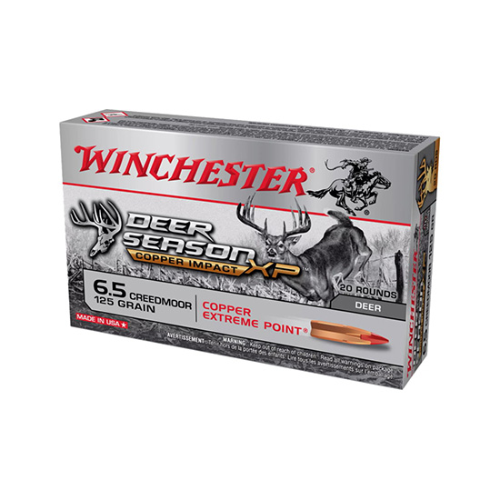 WIN COPPER IMPACT 6.5CREED 125GR LF 20/10