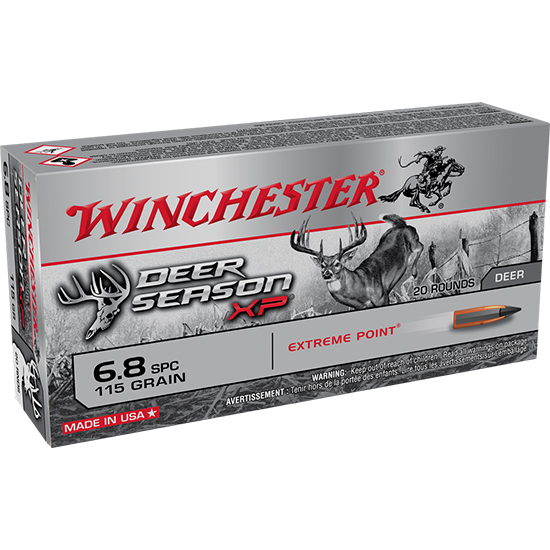 WIN DEER SEASON XP 6.8SPC 115GR 20/10