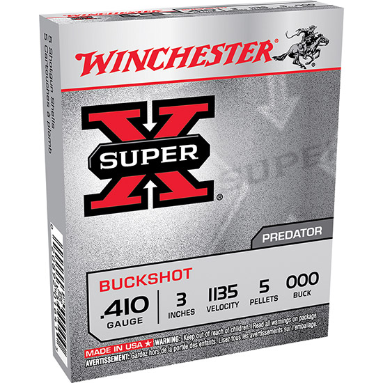 WIN SUPER-X 410GA 3" 000 BUCK 5/50