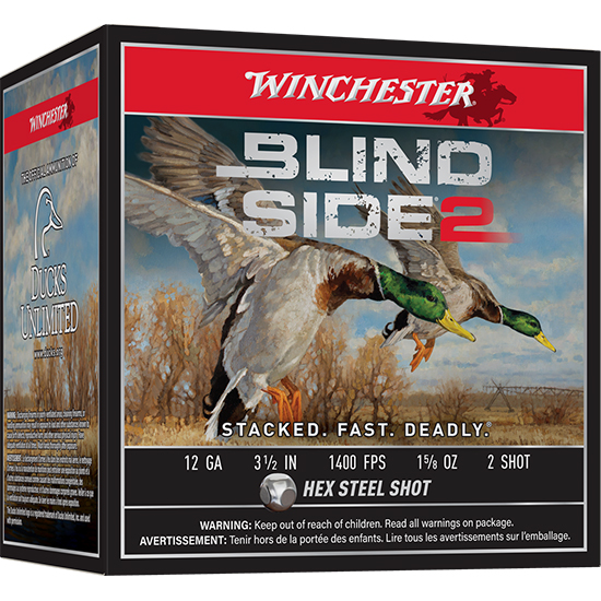 WIN BLINDSIDE2 12GA 3.5" 1-5/8OZ #2 25/10