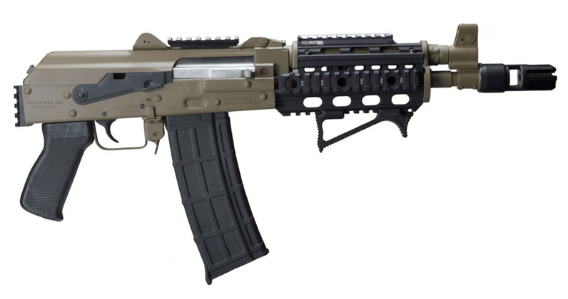 ZAS ZPAP85 5.56 FDE TOP REAR & QUAD RAIL 30RD